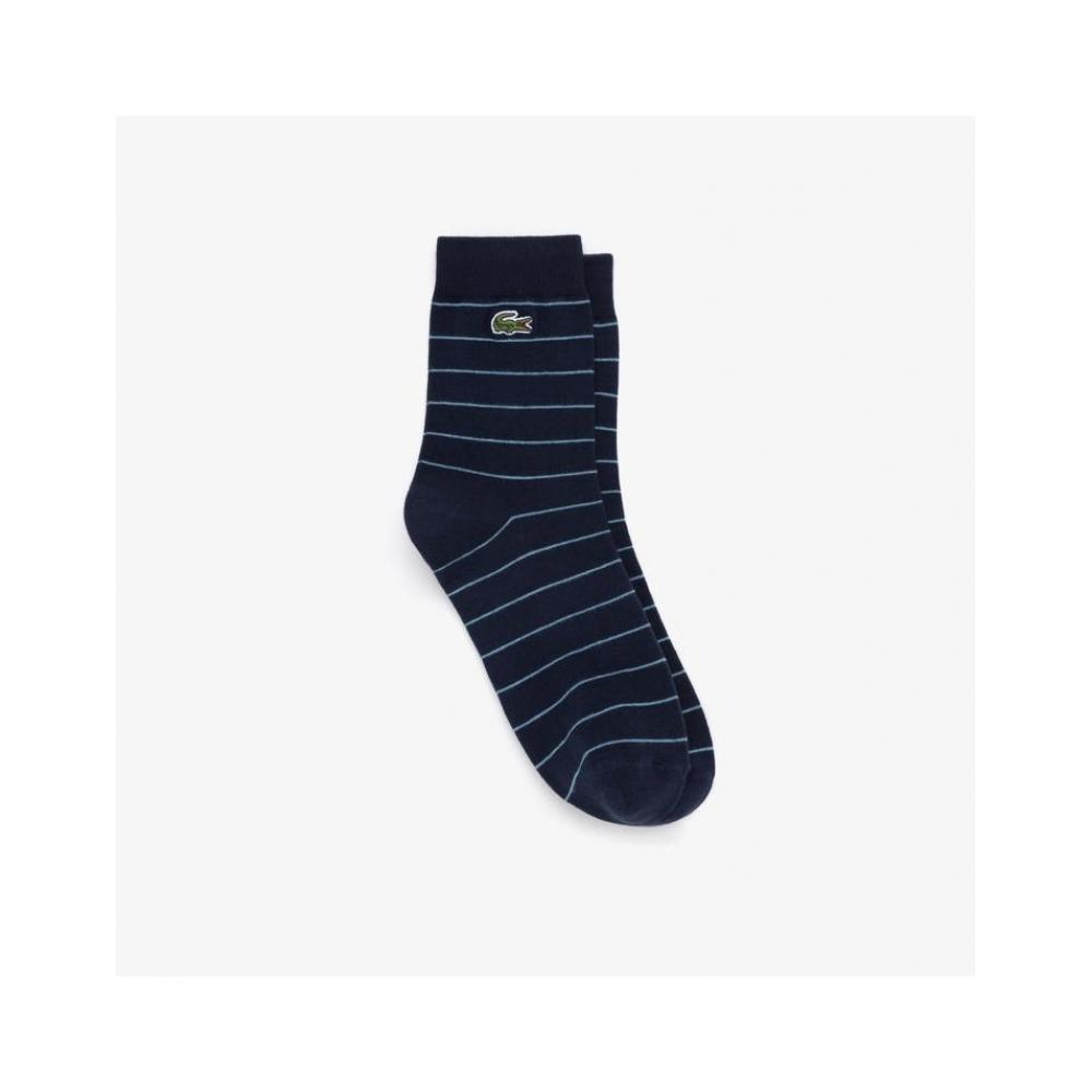 

LacoSte Men S Stripe Middle SockS Ra009e 55g 166 0TU