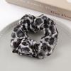 Durable High Elasticity Leopard Print Scrunchie for Adults