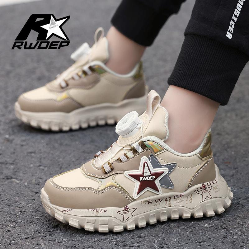 

Детская модная дышащая мягкая подошва, повседневная трендовая детская спортивная обувь для студентов, удобные кроссовки для бега для мальчиков и девочек 28 хаки