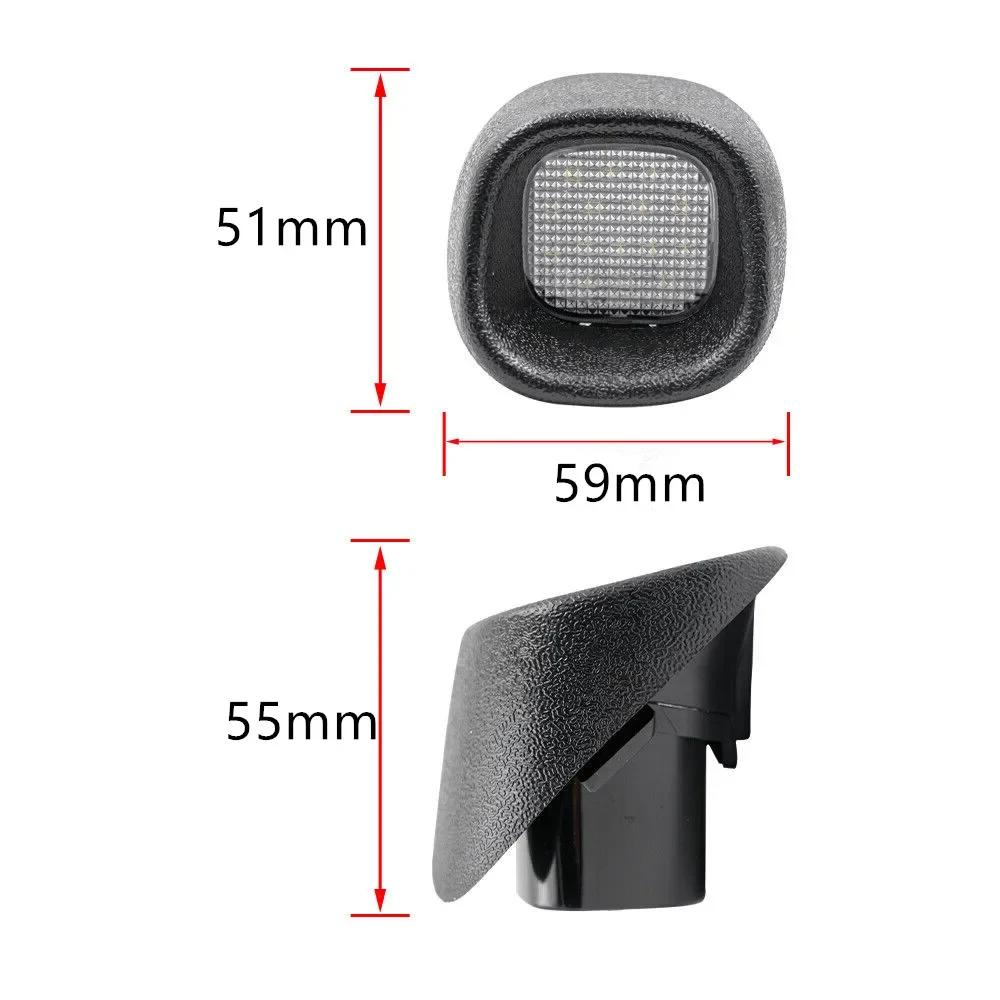 LED License Plate Number Light For GMC Sonoma Pickup Chevy Blazer Oldsmobile Jimmy S10 Lamp