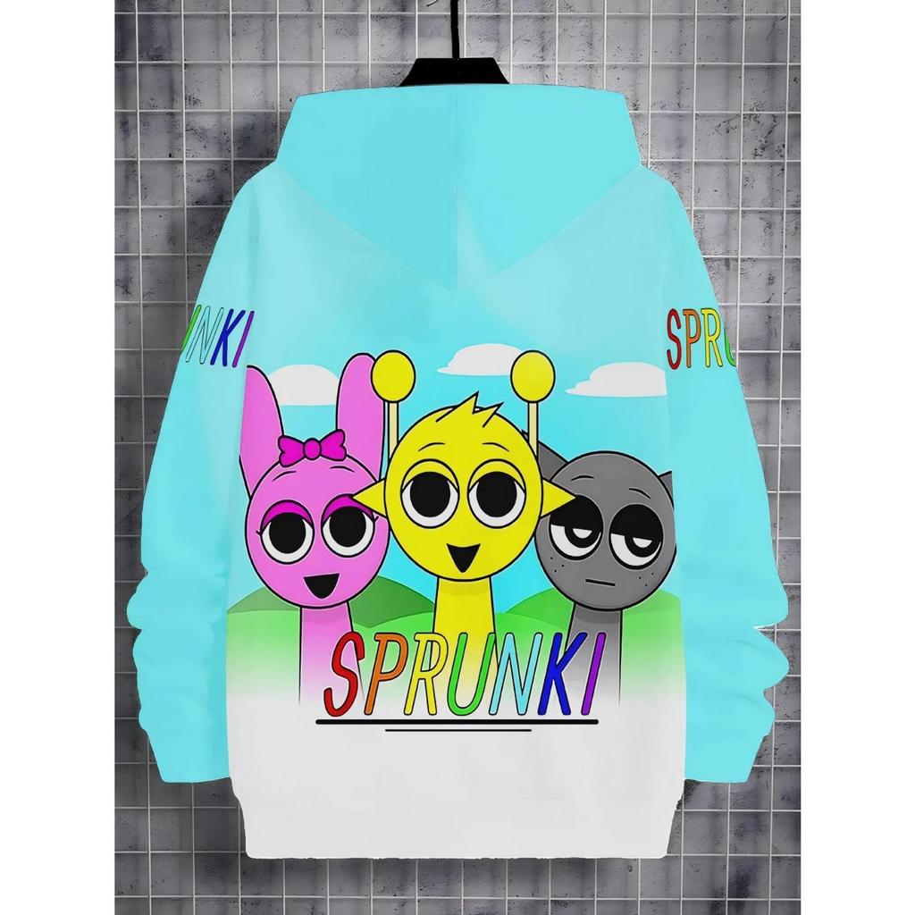 Nueva sudadera de anime, ropa infantil de dibujos animados 3D para niños y niñas, ropa de otoño de manga larga, adecuada para niños de 5 a 14 años