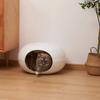 Pet Cat Litter Small Dog Plastic Kennel Semi-enclosed Four Seasons General Comfortable Breathable Pet Supplies Cat Beds