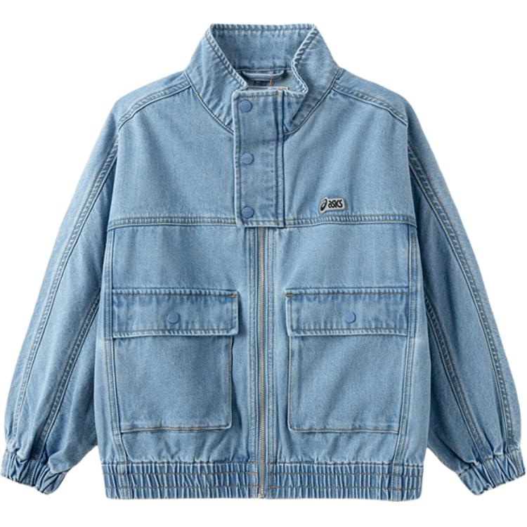 ASICS Grade School Jackets Stand Collar Thin 331261051018 130