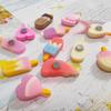 10pcs Mixed Colors & Designs Small Size Summer Popsicle Icecream Fridge Magnets Home Decor Office Kitchen Decoration Ornaments
