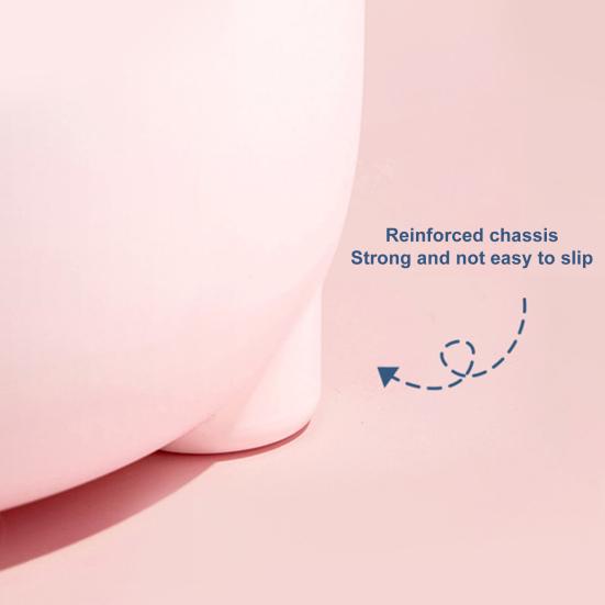 Coș de gunoi tăiat multifuncțional din plastic PP, de capacitate mare, cu aplicație largă, coș de gunoi pentru birou