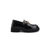 Sheepskin version~ thick-soled women's black small leather shoes retro JK shoes genuine leather single shoes