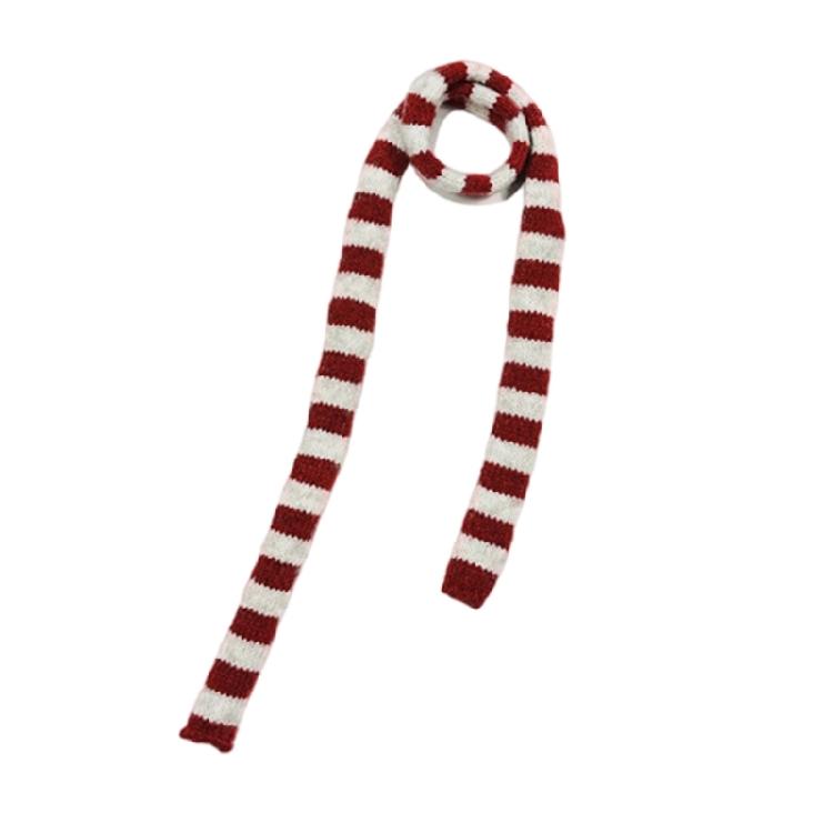 

Elegant Multipurpose Scarf Sophisticated Girls Scarf Punk Decorative Scarf Fashion Accessory 1 червоний