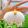 Creative Plush Corgi, Pig, and Cat Butt Keychain Pendant Charm for Women