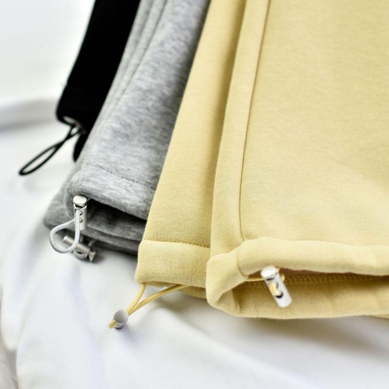 Winter Women's Thick Casual Wide Leg Loose Sports Cotton Sweatpants Casual Pants
