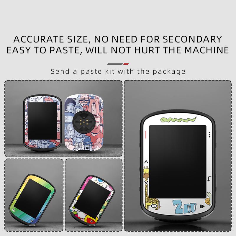 For Garmin Edge 540/840 Bike GPS Touch Screen Decorative Sticker Waterproof and Scratch-resistant Personality Options Available
