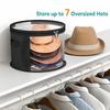 Fashionable Hat for Home Use Nonwoven Caps Storage Bucket with Handle