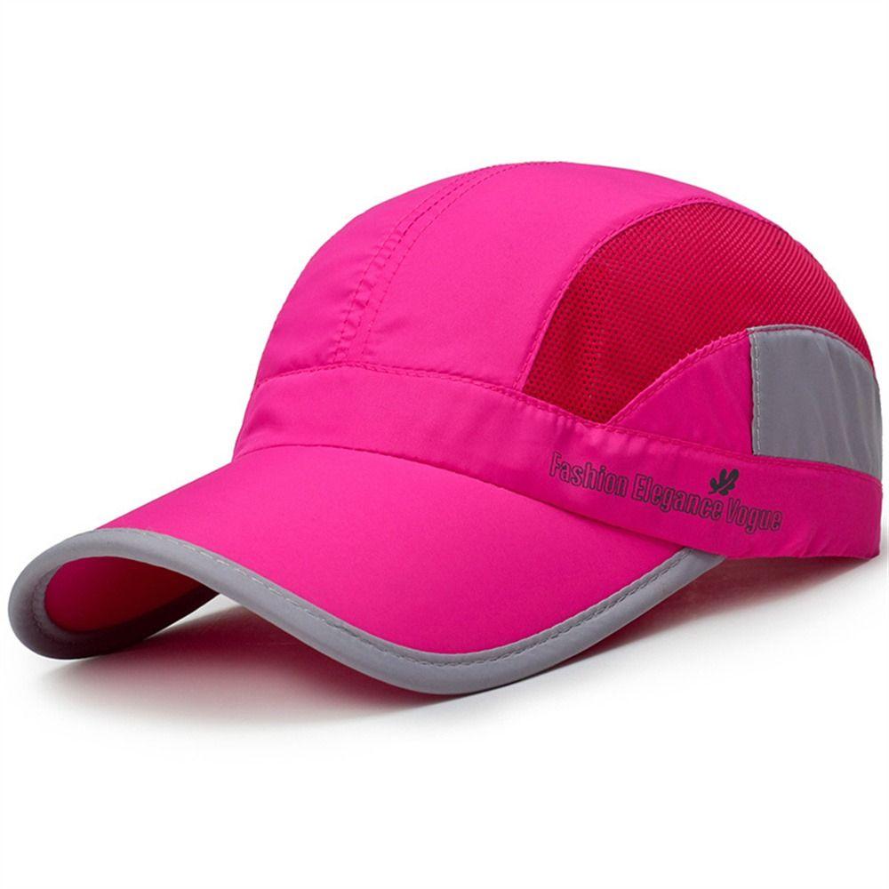 Sports Cap Adjustable Baseball Cap Quick Drying Sun Protection Golf Cap Sun Shade Breathable Fishing Hat Running Camping