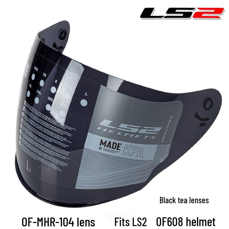 LS2 OF608 Half Helmet Visor Replacement | Model: OF-MHR-104