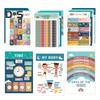 16Pcs/Set Educational Poster Alphabet Number Animal Color Weather Learning Nursery Preschool Kindergarten Early Education Wall Hanging Decoration