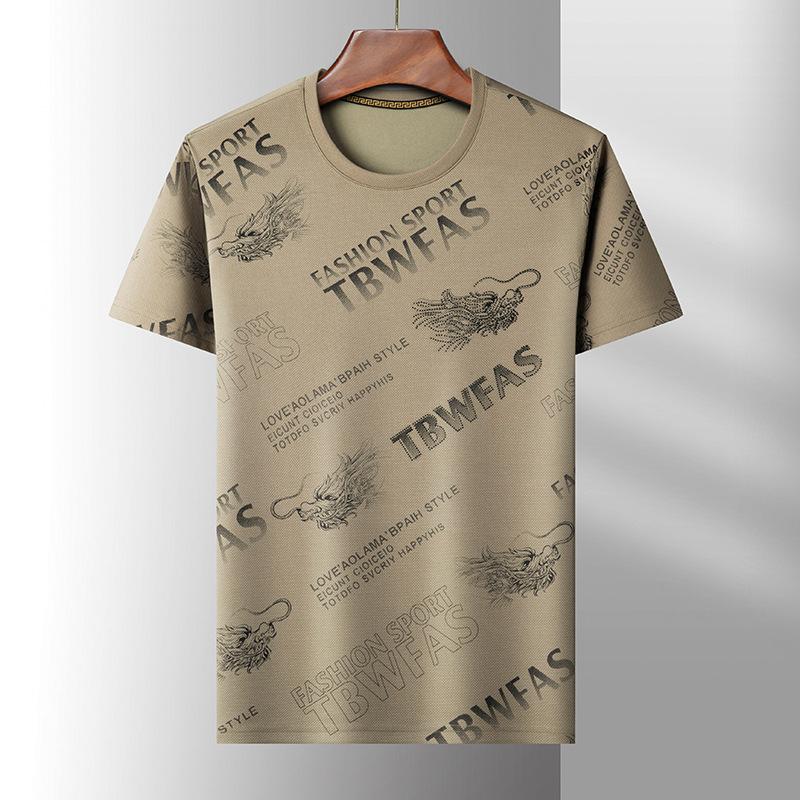 Men'S T-Shirt Short Sleeve Solid Color Men'S Polo Shirt