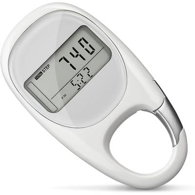 3D-Schrittzähler mit Clip, Schrittzähler zum Gehen, Schrittzähler mit großem Bildschirm, genauer Schrittzähler, Kalorienverbrauch, zum Gehen, Laufen, Sport