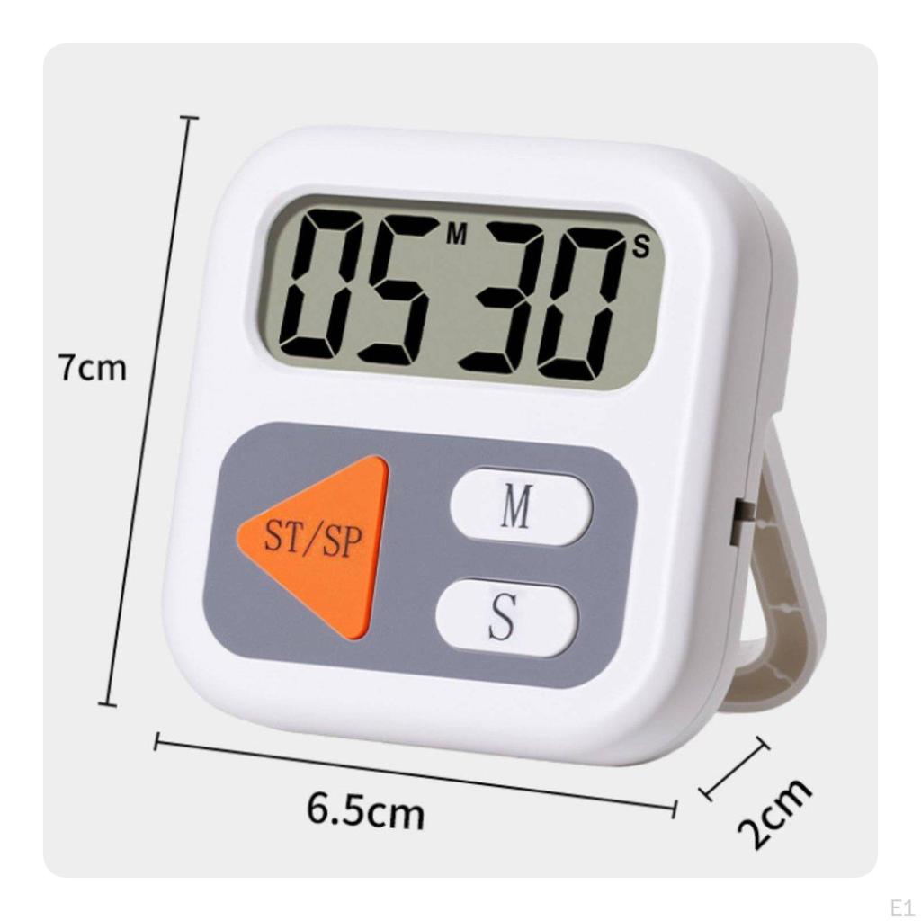Visual Stopwatch Timer Large EasytoRead Display Digital Multiple Mounting Options Time