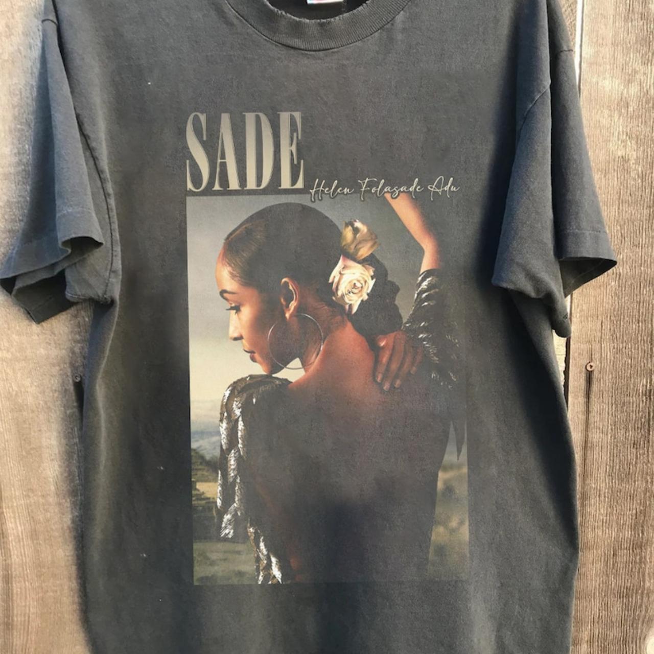 Sade Helen Tshirt Sade Tour 2024 Helen Folasade Adu Unisex Tshirt KH12452 XL