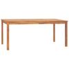 Day and Night - Day and Night Garden Dining Table Solid Teak Wood 180x90x77 Cm