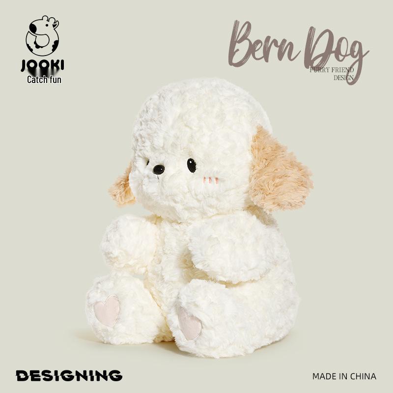 Catch Fun Bernese Puppy Plush Toy - Adorable Stuffed Animal Sleeping Pillow, Small Doll Birthday Gift for Girls