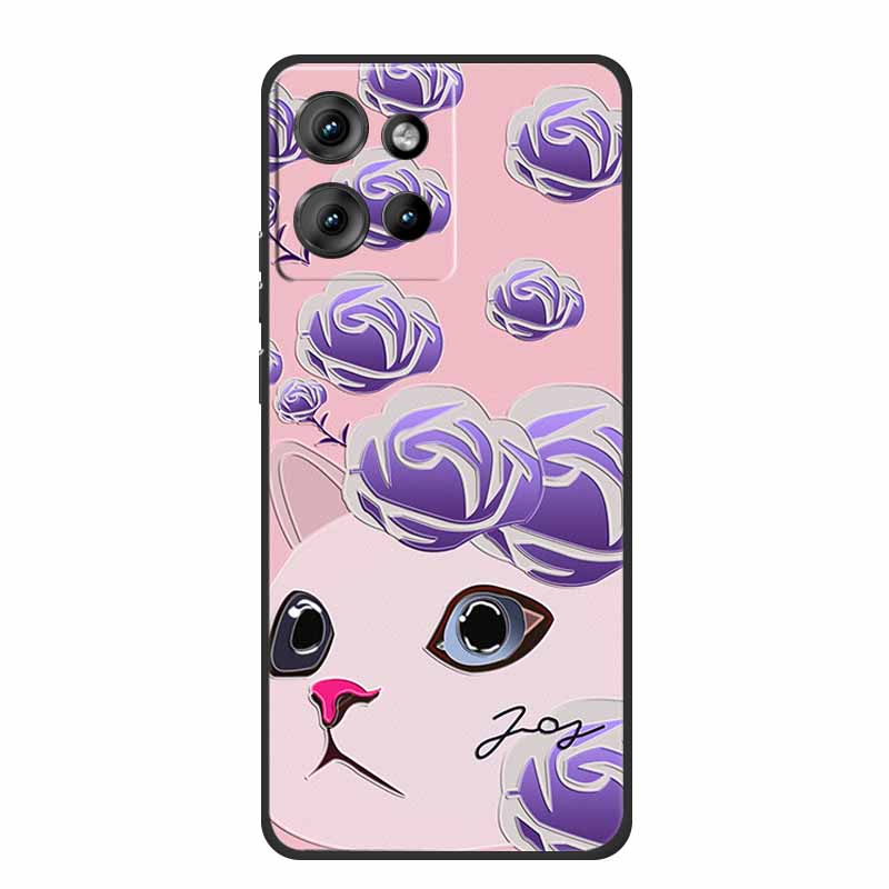 

3D Emboss Case For Motorola Edge 50 Neo S50 G75 G15 Power Edge 60 Stylus Fusion Phone Case Shockproof Silicone Soft Back Cover Moto G15 Power