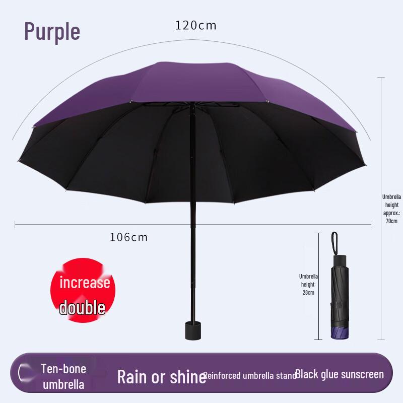 Xinyuxuan UV Protection Double Umbrella - Pack of 5
