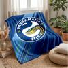 Parramatta Eels Flanell Fleece Decke Gemütliche Warme Überwurfdecke für Sofa Bett Reise Ganzjahresgebrauch