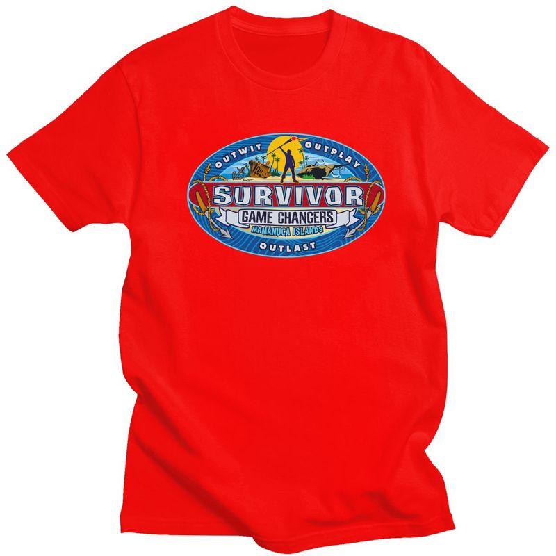 Custom Adventure Game TV Show Survivor Mamanuca T Shirt for Men Tshirt Casual Tees Tshirt Slim Fit S