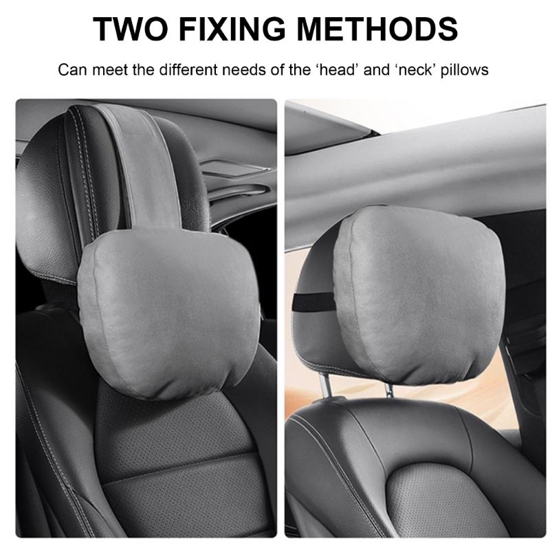 Soft Ergonomic Car Seats Headrest Pillow Accessories for Neck Rest Adjustable Support Cushion Relaxed Comfortable Drive