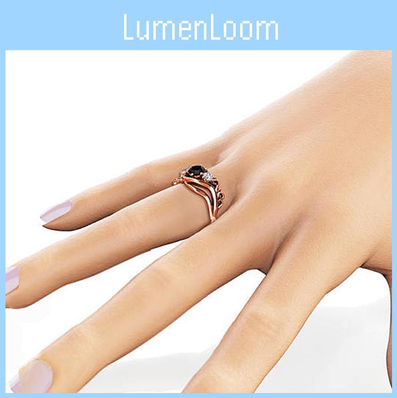 Luxury Ring Wedding Promise Ring With Timeless Wave Design And Premium Quality Brass