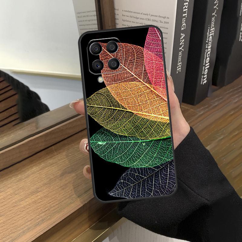 Colorful Leaves Case For Samsung Galaxy M13 M53 M51 M31 M11 M14 M34 M54 M12 M32 M52 M16 M36 M56 M15 M35 M55