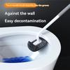 A84E-Long-Handled Toilet Brush No Dead Corners, No Need To Punch Holes Long-Handled Cleaning Brush A