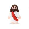 12/48 Stücke Mini Jesus Figur PVC Retter Jesus Figur Modell Statue Skulptur Desktop Dekoration Ostern Ornament Weihnachten Festival Geschenk