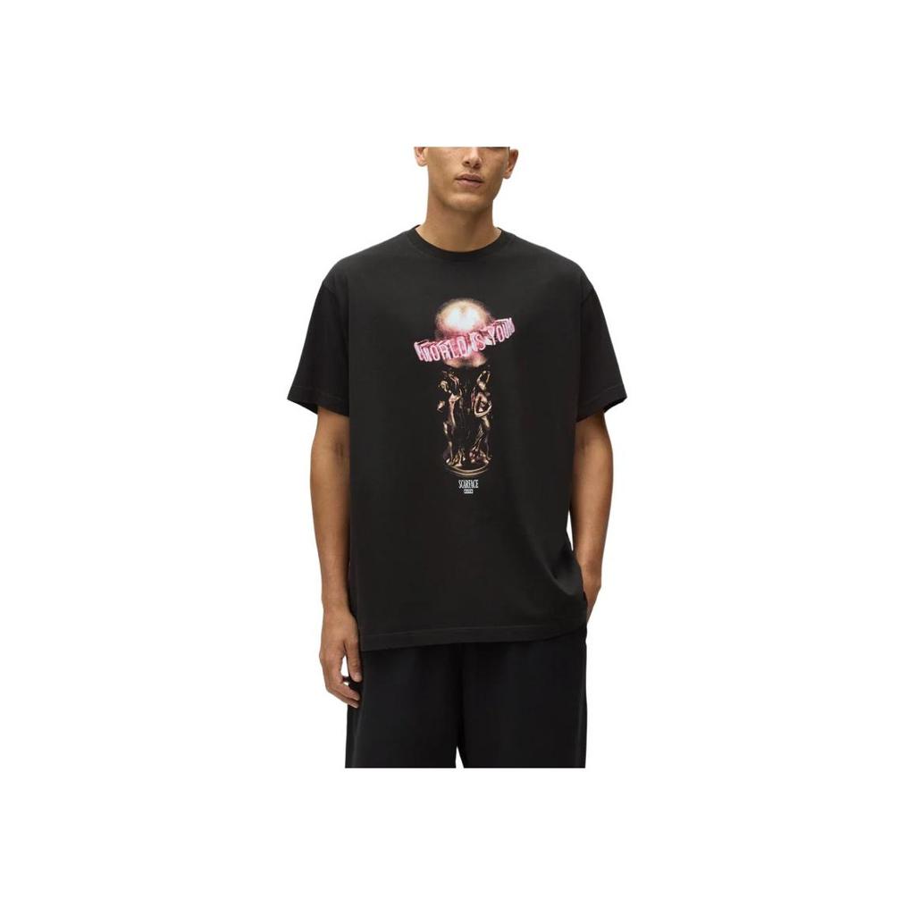 Kith For Scarface The World Is Yours Tee Black Men Tops KHM034177-001