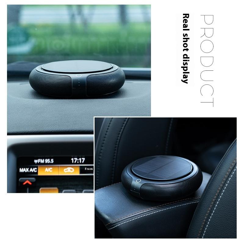 Solar Car Air Purifier Car Aromatherapy Machine Removes Formaldehyde Odor