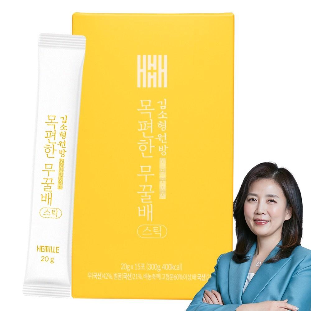 Director Kim So-hyung Neck-Comforting Radish Honey Pear Sticks 1 Box 300g