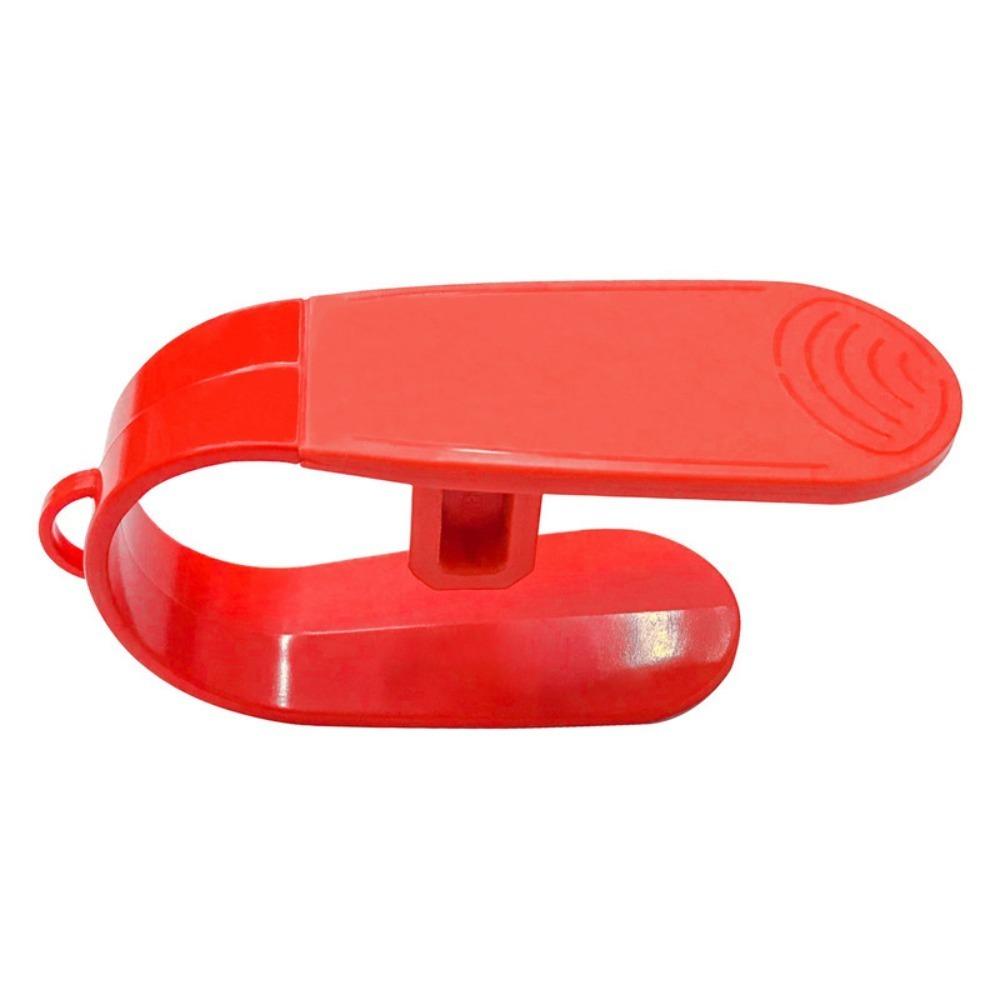 

Prevent Nail Injury Kids Safety Seat Unlocking Auto Seat Keychain Car Supplies красный