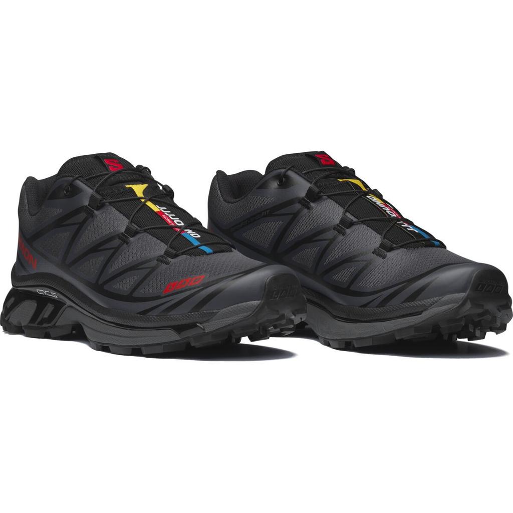 SALOMON X JJJJound XT 6 Współpraca Niskie Buty Outdoorowe Unisex Hebanowa Czerń L49130300