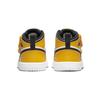 Jordan Scarpe da Basket Air Jordan 1 Mid Alt Vintage High top Nero Giallo Neonato e Bambino AR6352-701
