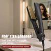 Ceramic Hair Straightening Irons Dual Use Professional With 30S Fast Warm Up For All Hair Types