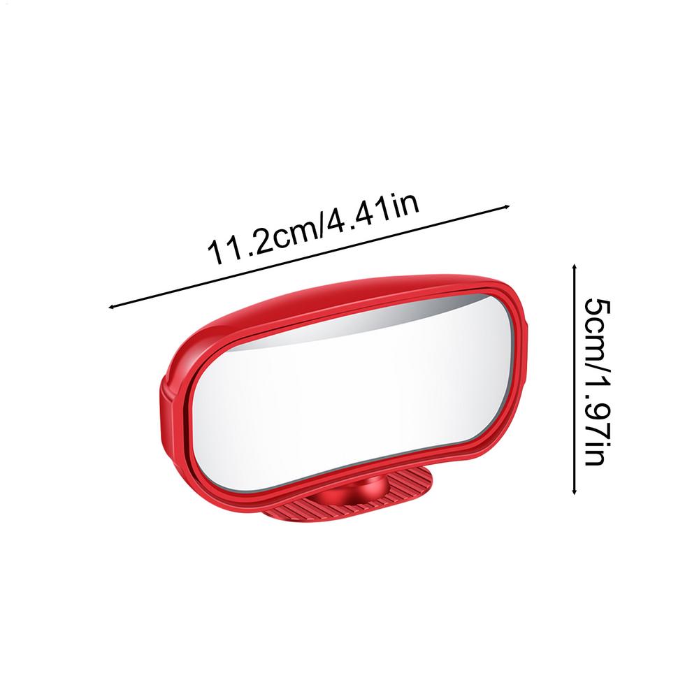 360 Degree Adjustable Wide Angle Side Rear Mirror Blind Spots Convex Mirrors For Car Reverse Parking Auxiliary Rear View Mirror