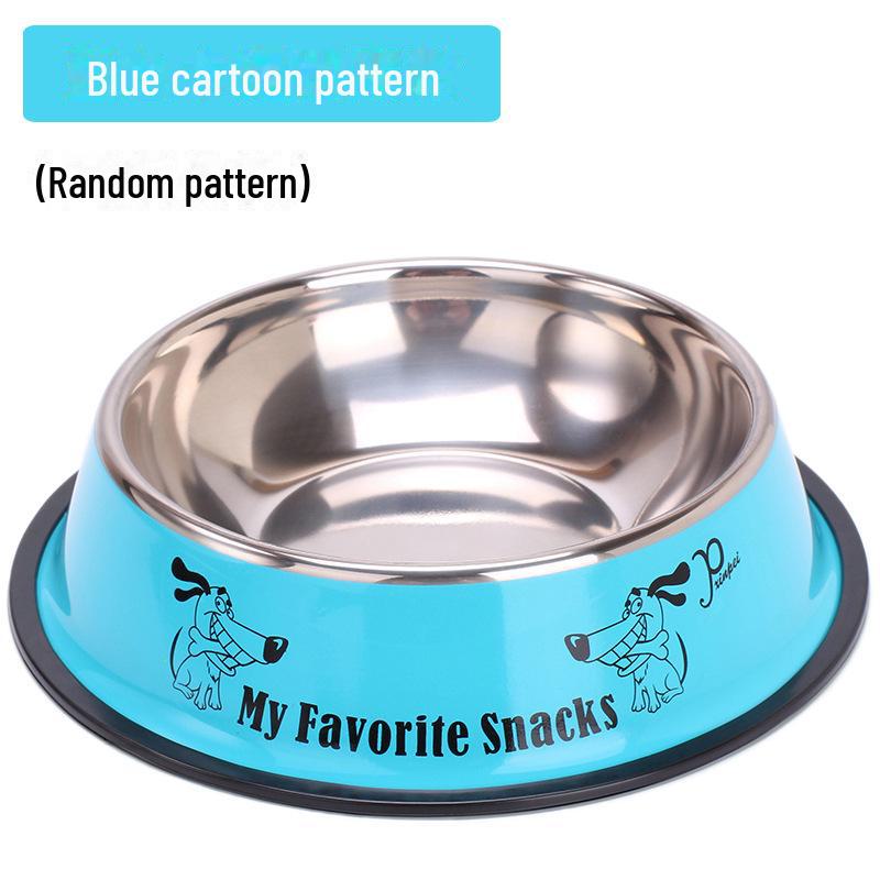 

Миска из нержавеющей стали для собак и кошек - миска для еды и воды Base 22cm, Rim 16cm - Model 3