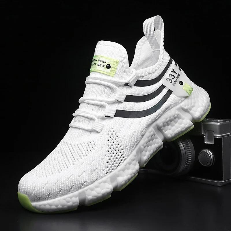 Sneakers for Men Breathable Running Sport Shoes Summer Athletic Sneakers Shoes Casual Brand Women Shoes Tenis Masculino