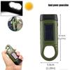 Rechargeable LED Flashlight Hand Crank Outdoor Camping Flashlight  For Fishing Boating Hiking