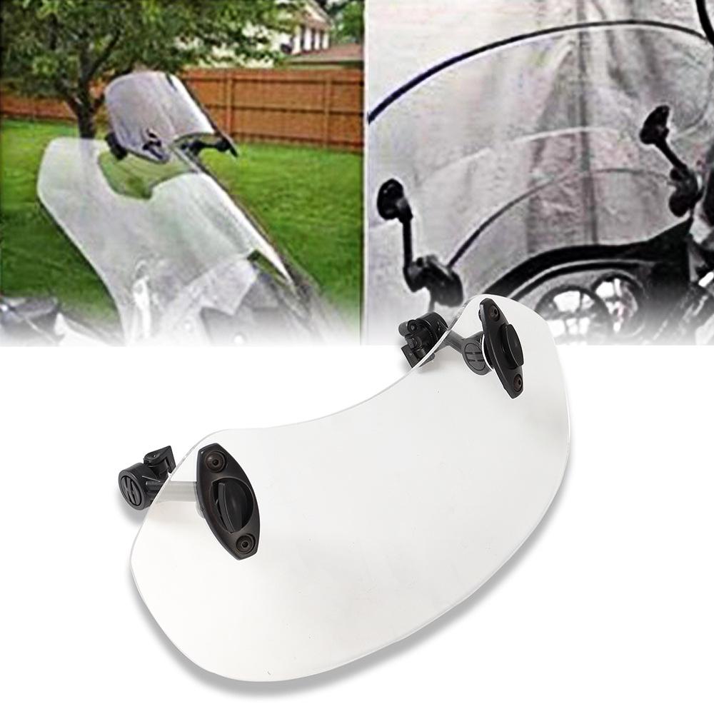 Adjustable Front Windshield for Yamaha, Suzuki, Piaggio, Kymco Motorcycles