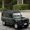 1:32 Land Rover Defender Legierungsauto Modell Diecasts & Spielzeug Metall Geländewagen Automodell Simulation Sound Licht Geschenk