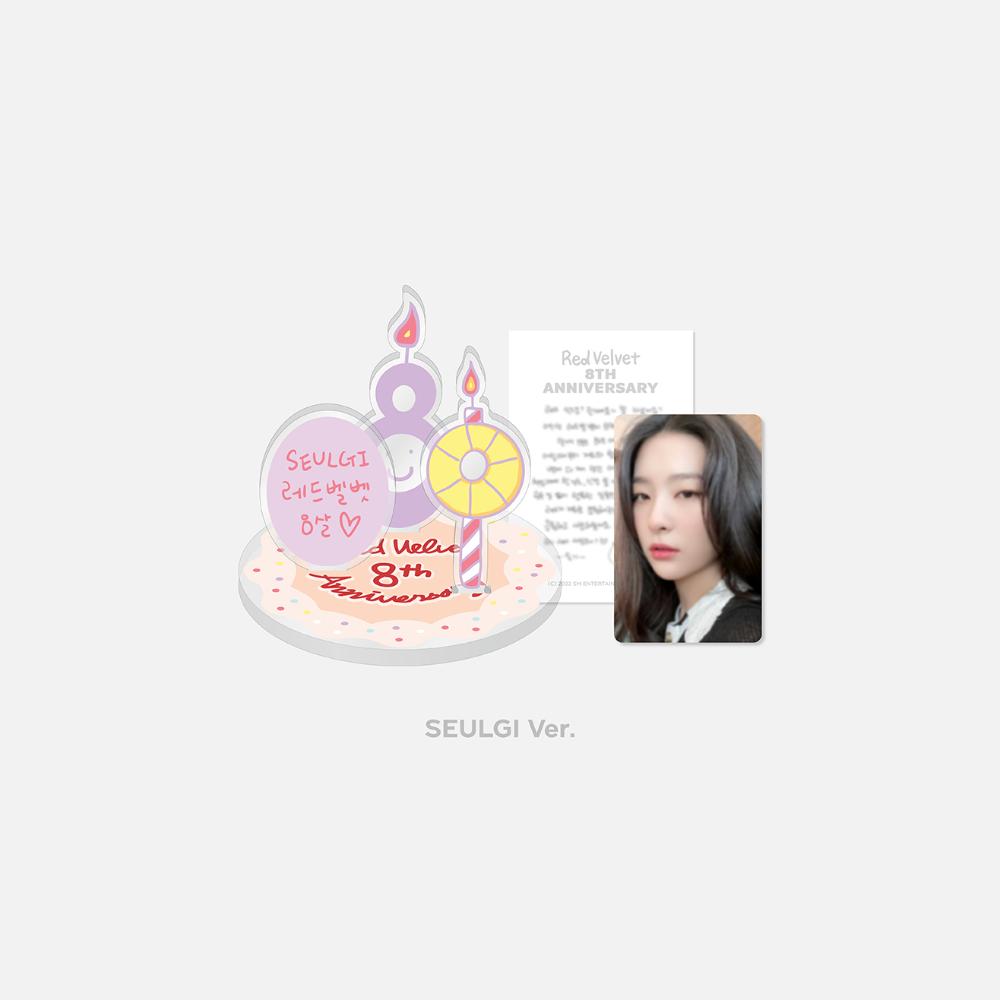 

Акриловая подставка Red Velvet 8th Anniversary и набор голосовых карт AR SEULGI