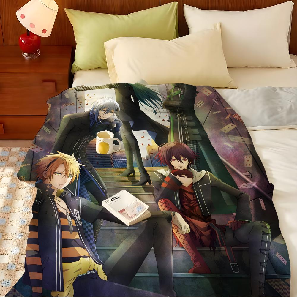 Game A-AMNESIA Throw Flannel Throw Blanket, Lightweight Cozy, Durable Washable cute Cool