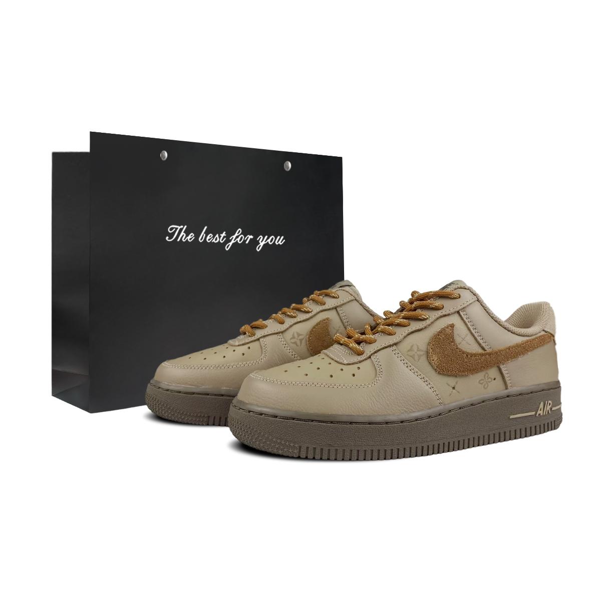 

Nike Air Force 1 Lv8 BNK Timber, Stamp Included Abrasion Resistant Abrasion Resistant Low top Skateboard Shoes Unisex HQ1176-222(Team40-SBOX) 39