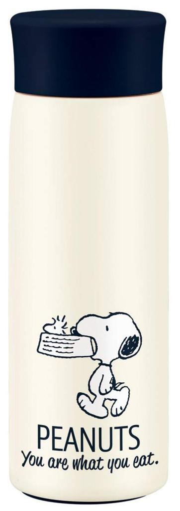 Skater Mug Bottle, Insulated Stainless Steel Water Bottle, Snoopy Lifestyle, Peanuts, 350ml, SMH4